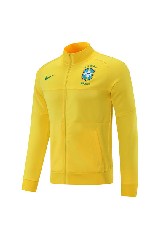 AAA Quality Brazil 21/22 Jacket - Yellow